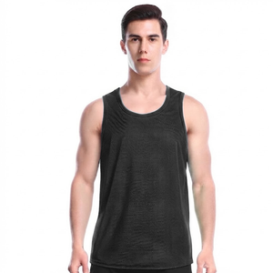 Factory Price Breathable <b>Men</b> Sports Mesh Sleeveless Mesh <b>Singlets</b> <b>for</b> <b>Men</b> Transparent Vest <b>for</b> Sale Transparent Vest - Product Image 4