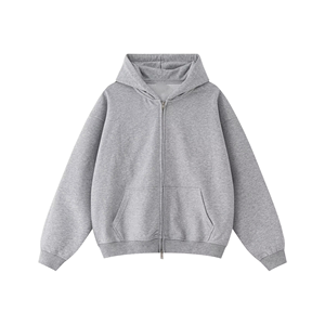 Sudaderas con Capucha y Cremallera Personalizadas con Logotipo, 420 Gramos, de Alta Calidad, de Felpa de Algodón Grueso, Talla Grande, Hechas en Pakistán - Product Image 6