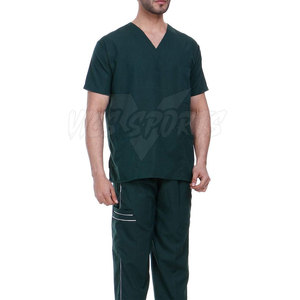 Tenue médicale professionnelle pour hôpital, texture douce, respirante, pour usage quotidien, en vente - Product Image 4