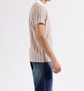 Camiseta de Manga Corta para Hombre, 100% Algodón Premium, con Estampado Digital, Estilo Casual de Negocios, Bordado Frontal Personalizado, Transpirable, Servicio OEM - Product Image 5