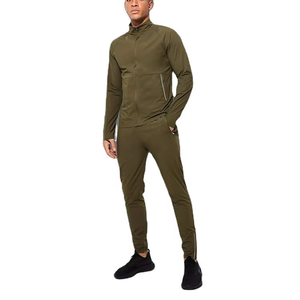 Ensemble de survêtement coupe-vent unisexe personnalisable pour adolescents, 100 % nylon respirant et léger, couleur unie, coupe ample, avec boutons, idéal pour l'été - Product Image 1