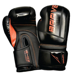 Gants de boxe légers en PU imperméables à séchage rapide et antidérapants, avec sangle de poignet réglable et doigts entièrement couverts - Product Image 1