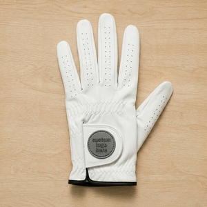 Gant de golf en cuir Cabretta de qualité supérieure OEM avec marqueur de balle magnétique, logo personnalisé, respirant, adhérence douce, fournisseur de gants de golf - Product Image 3