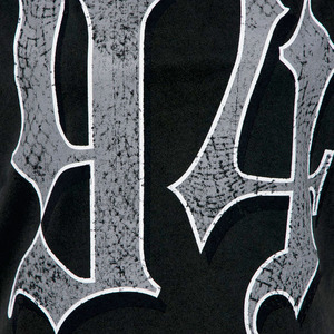 Camiseta de Fútbol Americano de Algodón Lavado de Lujo Unisex Oversize Estilo Streetwear con Estampado Gótico 2026 al por Mayor OEM - Product Image 6