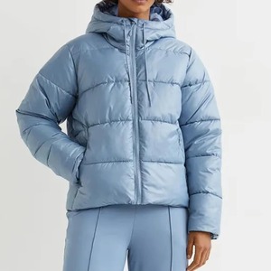 Chaqueta Acolchada de Invierno para Mujer, con Capucha, Tejida, Personalizada, Impermeable, Cortavientos, de Secado Rápido, Transpirable y Aislante, Venta al Por Mayor - Product Image 6