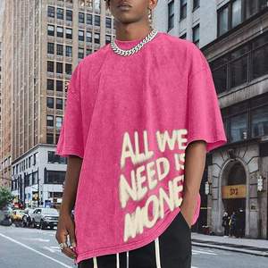 Camiseta Minimalista para Hombre, Lisa, de Algodón, Tela Premium, Impresión Personalizada, Fabricante al por Mayor 2026 - Product Image 2