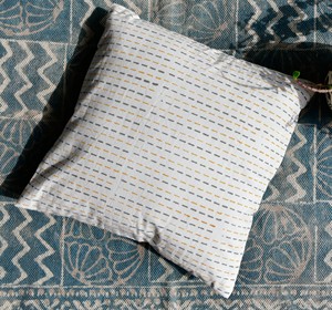 Pastel Bloom Accent Sham Feminine Botanical Decorative Slipcover Soft Square Lounge Ornament Chic Interior Textile 100% Cotton - Product Image 3