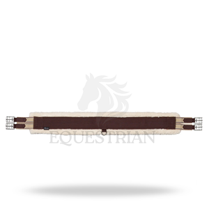 สายรัดอานม้าแบบมีซับในขนแกะ พร้อมแผ่นรองนุ่มและหัวเข็มขัด - Product Image 5