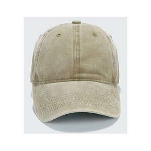 Gorra de Béisbol Unisex de 6 Paneles, Color Sólido, Algodón Lavado, Casual, Ajustable, para Primavera/Verano, Talla Adulto - Product Image 5
