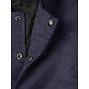 เสื้อแจ็คเก็ตวาร์ซิตี้ถักกันน้ำสำหรับผู้ชาย สไตล์ไฮสตรีท แขนยาวบุขน แฟชั่นฤดูหนาว ขายส่ง - Product Image 6