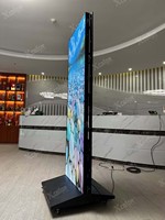 Affichage numérique LED portable Xcolorled, pleine couleur, 1080P, haute luminosité, avec poignée de transport, en aluminium moulé sous pression, sur pied