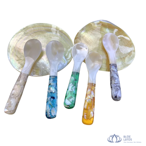 [BEST SELLER] |   Cuillère à caviar en nacre, couverts vintage en coquillage pour restaurant de luxe, hôtel, restauration fine, directement du Vietnam - Product Image 1
