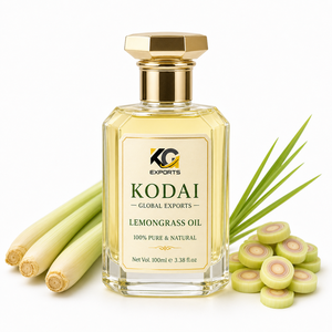 Aceite Esencial de Limoncillo de Tamil Nadu 100% Puro y Natural de Primera Calidad, Destilado al Vapor, para Aromaterapia y Cuidado Facial, Kodai Global Export - Product Image 1
