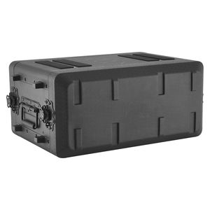 Estuche de Rack 4U con Profundidad Reducida de 12 Pulgadas, Construcción de Polietileno, Estuche de Transporte Empotrado para Micrófono e Instrumentos - Product Image 1