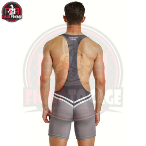 Traje de Lucha Libre Transpirable de Secado Rápido, Ajuste Elástico, Ropa Deportiva para Gimnasio, Ropa de Artes Marciales de Spandex y Poliéster Estampado con Cuello Redondo - Product Image 5