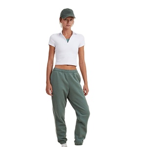 แฟชั่นสตรีทแวร์ฤดูหนาวคุณภาพสูง แบบเรียบง่าย เอวยางยืด มีกระเป๋าสองข้าง ทรงปกติ ระบายอากาศได้ดี ขายดี รับผลิตตามแบบ - Product Image 5