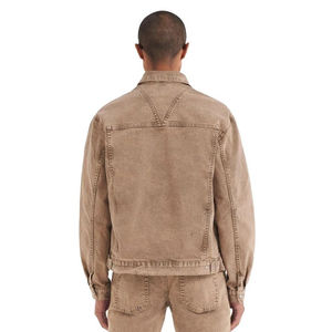 Manufacturer Custom Outdoor Autumn Winter <b>Denim</b> <b>Jacket</b> High Quality Streetwear Stylish <b>Denim</b> <b>Jacket</b> for <b>Men</b> - Product Image 3