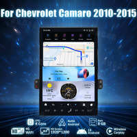 Autoradio GPS Android 13 14,4'' avec écran Tesla pour Chevrolet Camaro 2010-2015, lecteur multimédia automobile, autoradio stéréo
