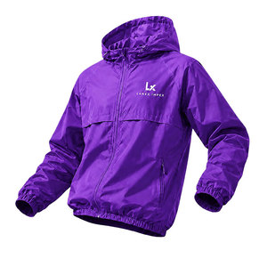 Custom Windbreaker <b>Jacket</b> for Sports Team Outdoor Running Hiking Cycling Training Lightweight Waterproof Hooded <b>Jacket</b> With Logo - Product Image 2