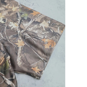 Unisex Camo Print Garment Dyed Jersey Tee Shirt Oversized Streetwear Cotton Short Sleeve Loose Fit Casual Summer Top Front - Product Image 6