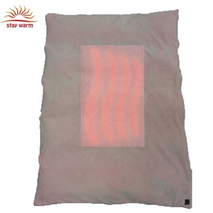 OEM Winter Portable 5v or 7.4v Rechargeable Battery Operated Electric Heated Blanket with 3 Heat Settings for Home Outdoor - Product Image 1