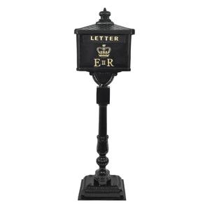 Boîte aux lettres sur pied pour jardin, robuste, haute, avec support, pour extérieur, fournitures de jardinage - Product Image 1