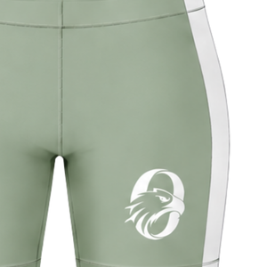 Pantalones Cortos Deportivos Color Verde Salvia, Uniformes Deportivos, Ropa de Entrenamiento, Ropa Deportiva Personalizada, Ropa de Alto Rendimiento - Product Image 3