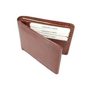 Genuine Leather Suede Lining Men's <b>ID</b> Card <b>Holder</b> Wallets Purses Bifold Wholesale Supply Direct Factory Export Worldwide Short - Product Image 1