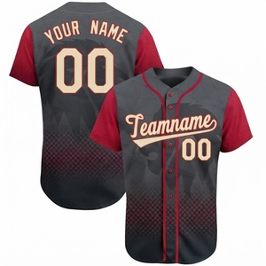 Maillot de baseball pour hommes, nouvelle mode, prix OEM, super qualité, respirant, couleurs personnalisées, logo sur mesure - Product Image 1