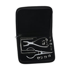 Nouvel ensemble dentaire manuel 2026 – Instruments chirurgicaux en acier inoxydable, incluant kit de barrage dentaire, forceps, pinces, perforateur, certifié CE - Product Image 3