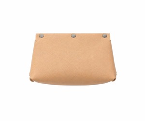 Bolso de Mano para Mujer HINDVANTA GLOBAL, Color Beige, Forro de Cuero Orgánico, Cierre de Hebilla, Cadenas Decorativas, Compacto, para Uso Diario, Fiestas, Color Tomate - Product Image 3