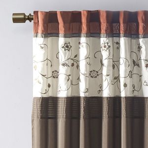 Embroidered Curtain <b>Panel</b> for Enhanced Decorative Touch Elegant Valances for <b>Window</b> Decor - Product Image 3