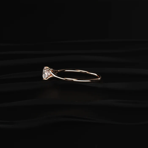 0.5 Ct Princess Cut Labgrown Diamond <b>Split</b> Shank <b>Ring</b> Stunning Engagement <b>Ring</b> for Women Modern Bridal Jewelry Elegant Design. - Product Image 2