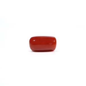 Natural Red Coral Loose Gemstone 5.68 Carat Certified Wholesale Raw - Product Image 1