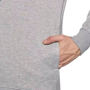 Sudadera de Cuello Redondo Gris para Hombre con Estampado de Camuflaje, Corte Regular, Tejida, 100% Algodón, Ropa Casual de Otoño, 350GSM - Product Image 5