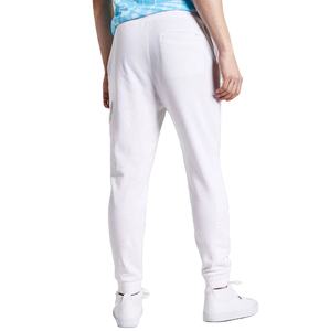 Pantalones deportivos de primera calidad con logotipo personalizado para hombre, pantalones elásticos de 100% algodón de alta calidad de cintura media para gimnasio, pantalones deportivos de lona de estilo informal - Product Image 2