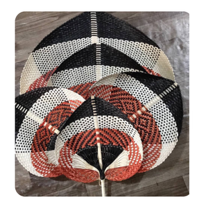 Ventilador de hoja de palma al por mayor de Vietnam |   Abanico de Mano Natural Hecho a Mano |   Artesanía Tradicional Vietnamita Ecológica - Product Image 1