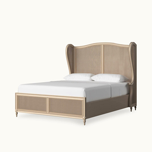 Wholesale Modern Luxury Particle <b>Board</b> <b>Panel</b> Platform <b>Bed</b> Solid Mahogany Wood Carved Convertible Full Size Durable Strong - Product Image 3