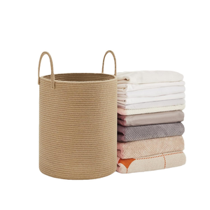 Decorative Jute <b>Basket</b> – Handmade Rustic Natural Fiber <b>Storage</b> <b>Basket</b> for Home Decor and Organization - Product Image 6