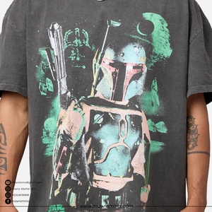 Camiseta Extra Grande con Logotipo Personalizado, 100% Algodón, Gruesa, Ecológica, de Secado Rápido, al por Mayor, Unisex, para Verano, Moda para Exteriores, OEM - Product Image 3