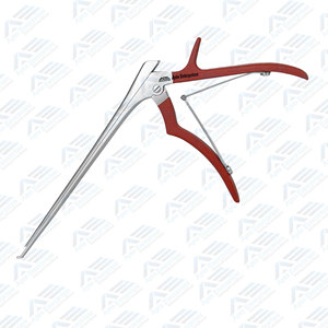 Instrument chirurgical, forceps Ferris Smith Kerrison, rouge, 8 pouces, jusqu'à 1 mm, manche recouvert de silicone - Product Image 2