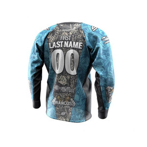 Custom <b>Paintball</b> Jersey Performance Sportswear Lightweight Antibacterial Breathable Fabric High Quality Team Uniform - Product Image 4