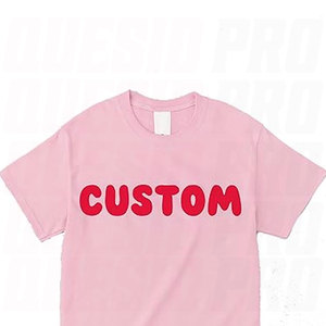 Camiseta Personalizada con Estampado Puff y Diseño 3D en Relieve, Camiseta de Equipo Personalizada, Camiseta Moderna con Estampado Puff para Eventos Escolares y Universitarios para Chicas - Product Image 4