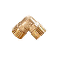 Raccord coudé forgé femelle à filetage G, 3/4 pouce, doré, lisse, haute pression, industriel, pour tuyau flexible