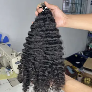 Plester keriting birai Harga Murah ins 100% rambut Virgin, rambut, Kualitas Sempurna sangat cocok dengan wanita hitam