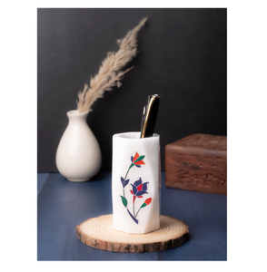 Porta lápices de mármol de alta calidad, tamaño personalizable, porta lápices de mármol blanco de la mejor calidad, diseño atractivo - Product Image 6