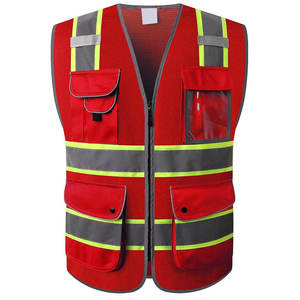 Chaleco de Seguridad Ligero Personalizado, ANSI Clase 3, EN ISO Clase 3, Logotipo Personalizado, Tela de Poliéster - Product Image 1