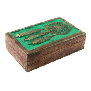 Caja de Madera Tallada a Mano, Caja de Madera Maciza de Mango, Caja de Joyería de Madera para Regalos, Venta al por Mayor de Fábrica al Mejor Precio, Caja de Regalo de Madera - Product Image 6