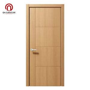Factory Direct Sale Low MOQ Wood Plastic Composite WPC Door With <b>Frame</b> Waterproof Soundproof Hospital Bedroom Indoor Room PVC - Product Image 1