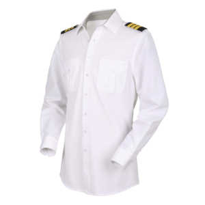 Camisa de Piloto de Spandex en Cuatro Direcciones Lista para Enviar, Uniforme de Aviación, Uniforme de Azafata de Vuelo - Product Image 1